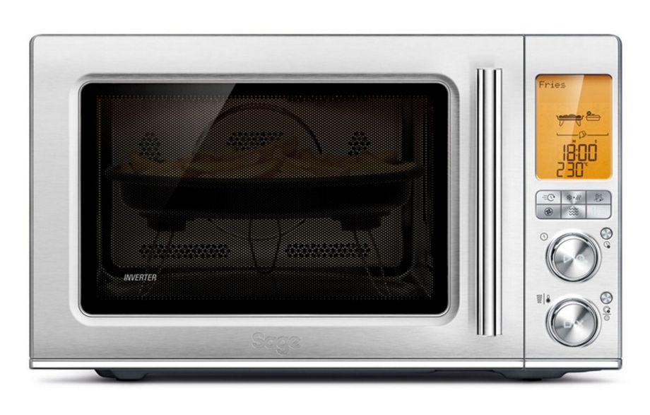 The Combi Wave 3in1 Freistehende Mikrowelle 1100 W Größe: groß Grill  (Edelstahl) 