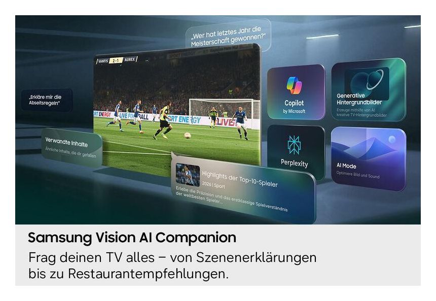 50" Crystal UHD U8099F 4K Smart TV (2025) 