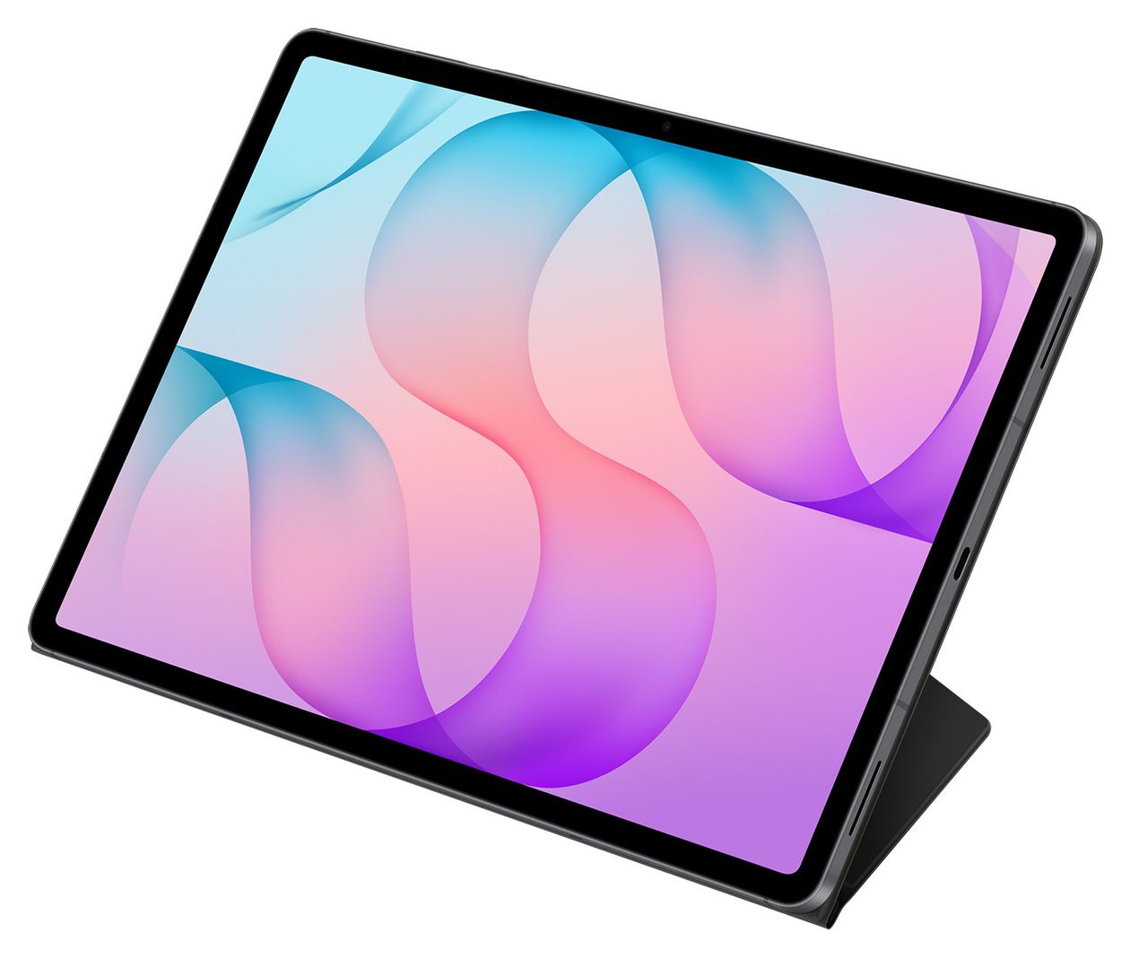 Book Cover Cover für Samsung Galaxy Tab S12 Plus Schlagfest, Kratzresistent (Grau) 