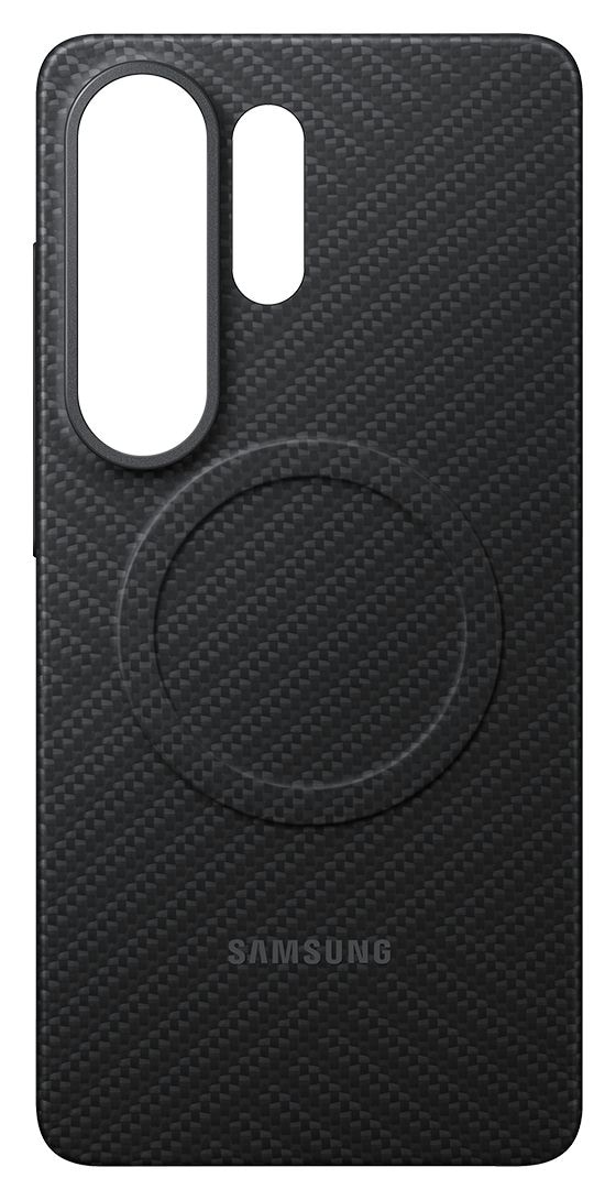Carbon Magnet Case Cover für Galaxy S26 Ultra (Schwarz) 