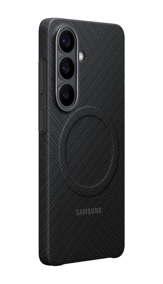Carbon Magnet Case Cover für Samsung Galaxy S26  (Schwarz) 