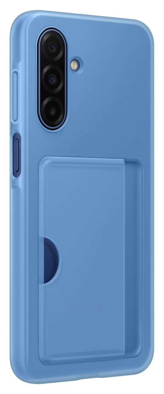 Card Slot Case Kartenhalter für Galaxy A17 4G / 5G (Blau) 