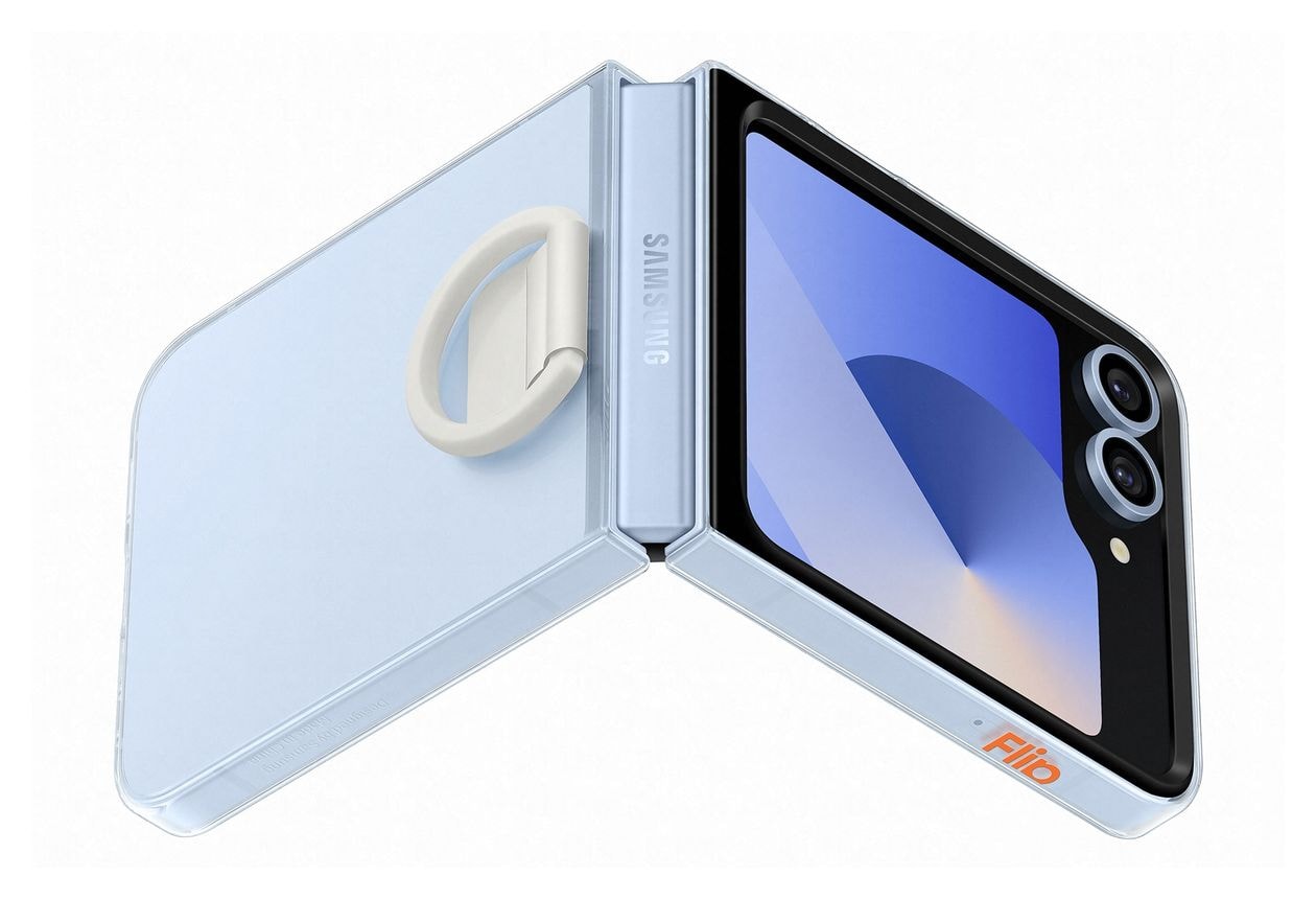 Clear Case Cover für Samsung Galaxy Z Flip6  (Transparent) 