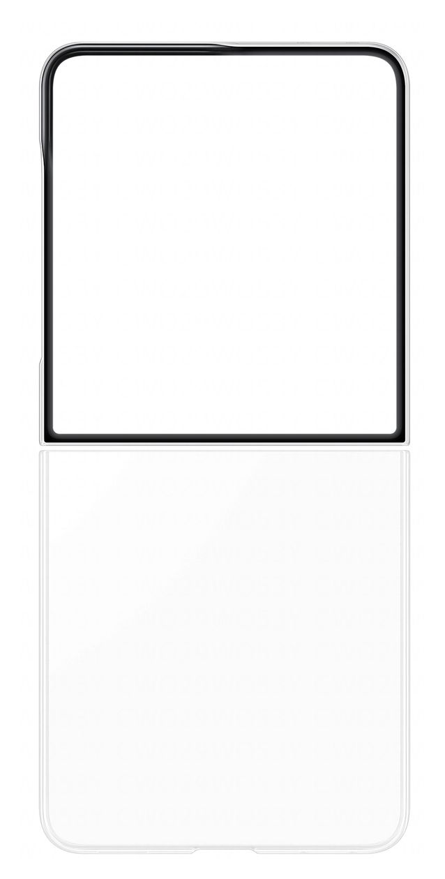 Clear Case Cover für Samsung Z Flip8  (Transparent) 