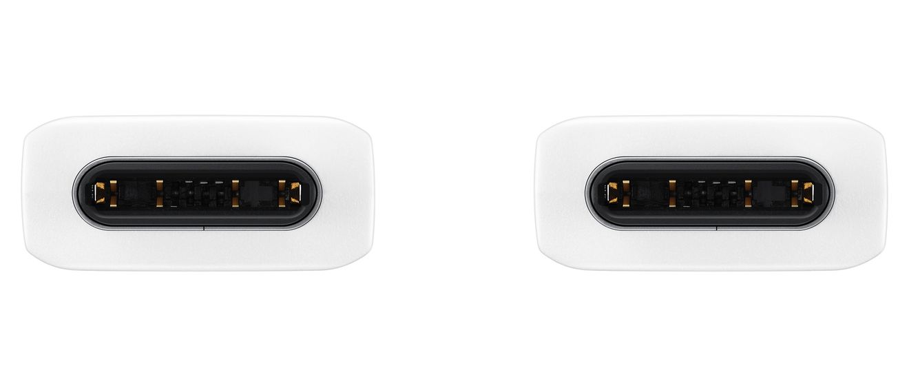 EP-DA705 Stecker Rundkabel USB C auf USB C 1 m  (Weiß) 