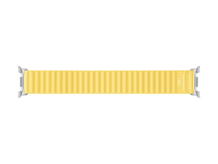 Fabric Band Armband M/L 52 mm Samsung Galaxy Watch9 (Watch8)  (Gelb) 