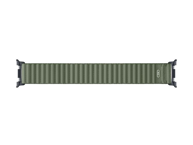 Fabric Band Armband M/L 52 mm Samsung Galaxy Watch9 (Watch8)  (Olive) 