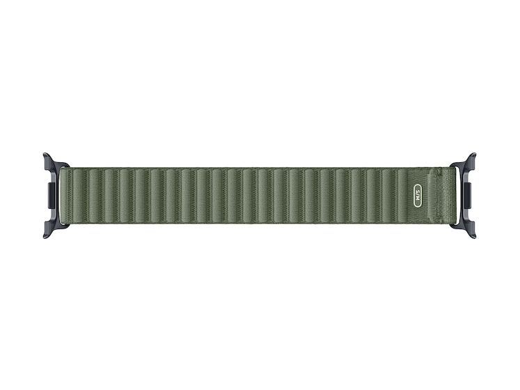 Fabric Band Armband S/M 52 mm Samsung Galaxy Watch9 (Watch8)  (Olive) 