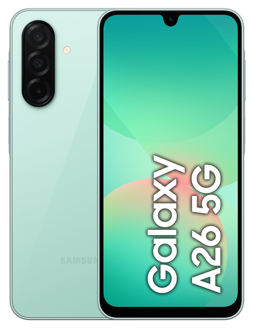 Galaxy A26 128 GB 5G Smartphone 17 cm (6.7 Zoll) Android 50 MP Dreifach Kamera Dual Sim WiFi 5  (Mintfarbe) 