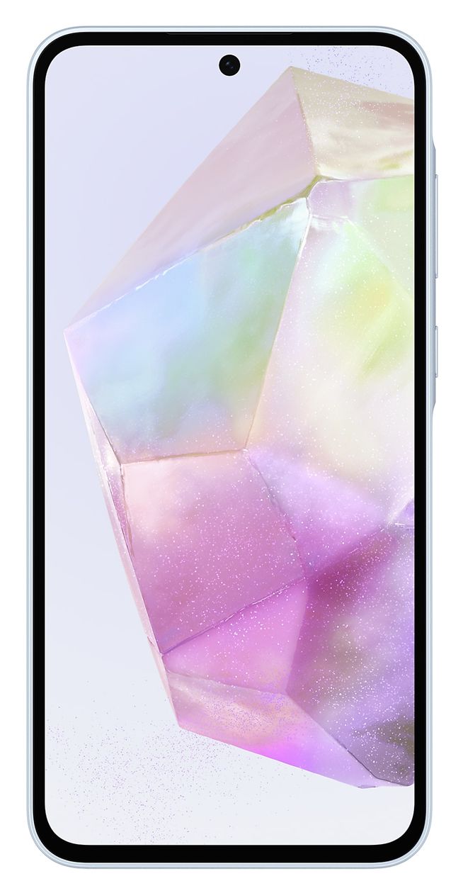 Galaxy A35 128 GB 5G Smartphone 16,8 cm (6.6 Zoll) 2,0 GHz Android 50 MP Dreifach Kamera Dual Sim WiFi 6 (Awesome Iceblue) 