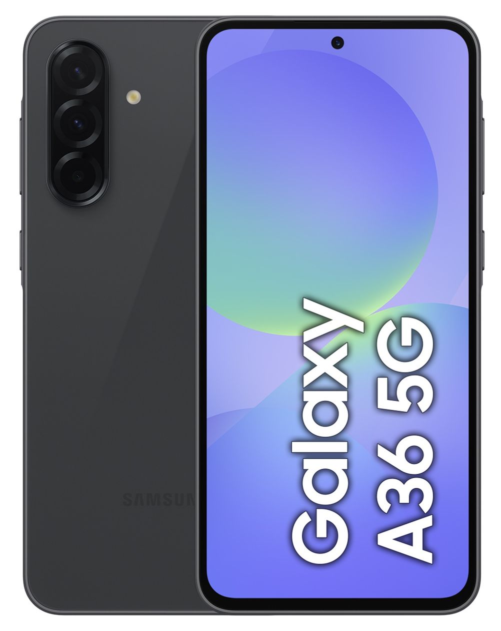 Galaxy A36 128 GB 5G Smartphone 17 cm (6.7 Zoll) Android 50 MP Dreifach Kamera Dual Sim WiFi 6 (Awesome Black) 