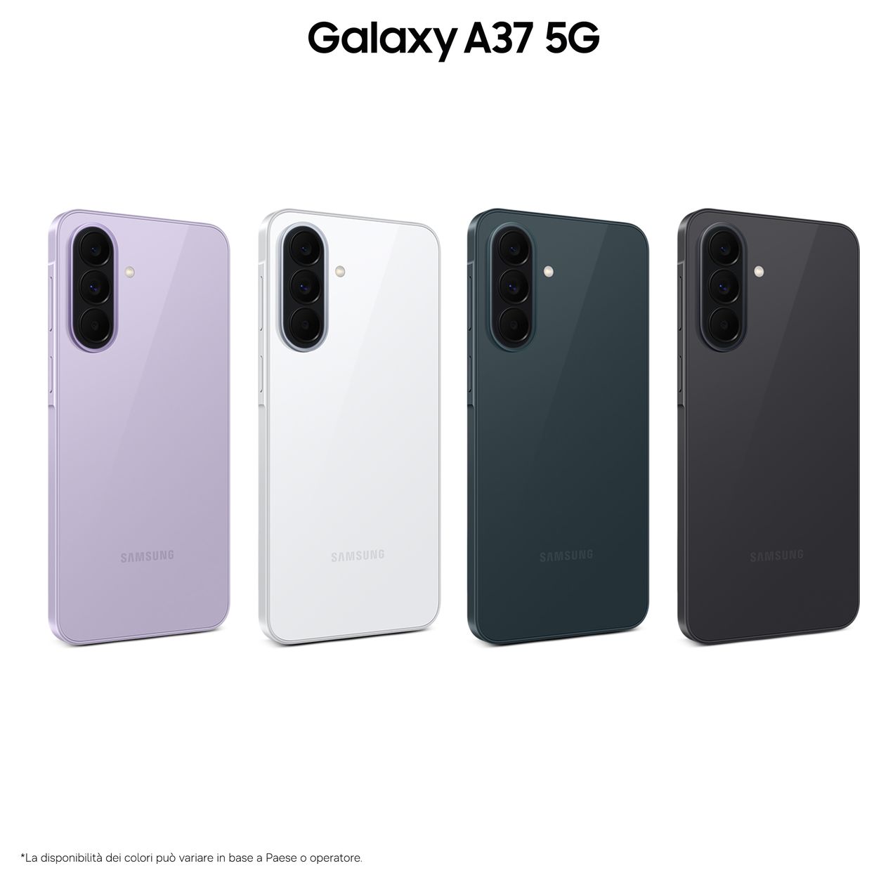 Galaxy A37 128 GB 5G Smartphone 17 cm (6.7 Zoll) Android 50 MP Dreifach Kamera Dual Sim WiFi 6 (Awesome charcoal) 