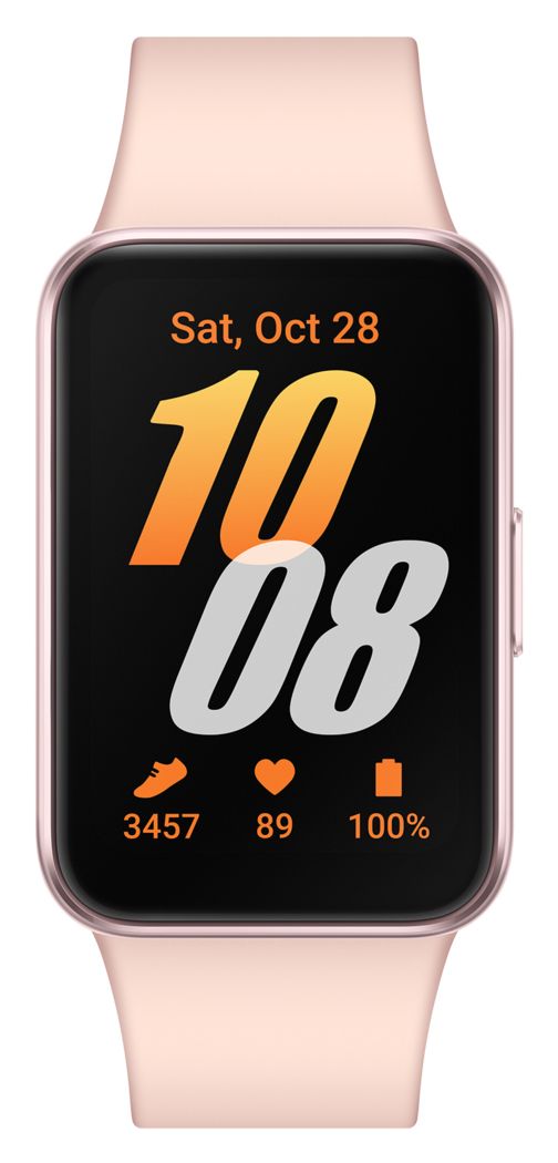 Galaxy Fit3 Digital 40 mm Smartwatch Rechteckig IP68 312 h  (Rosa-Goldfarben) 