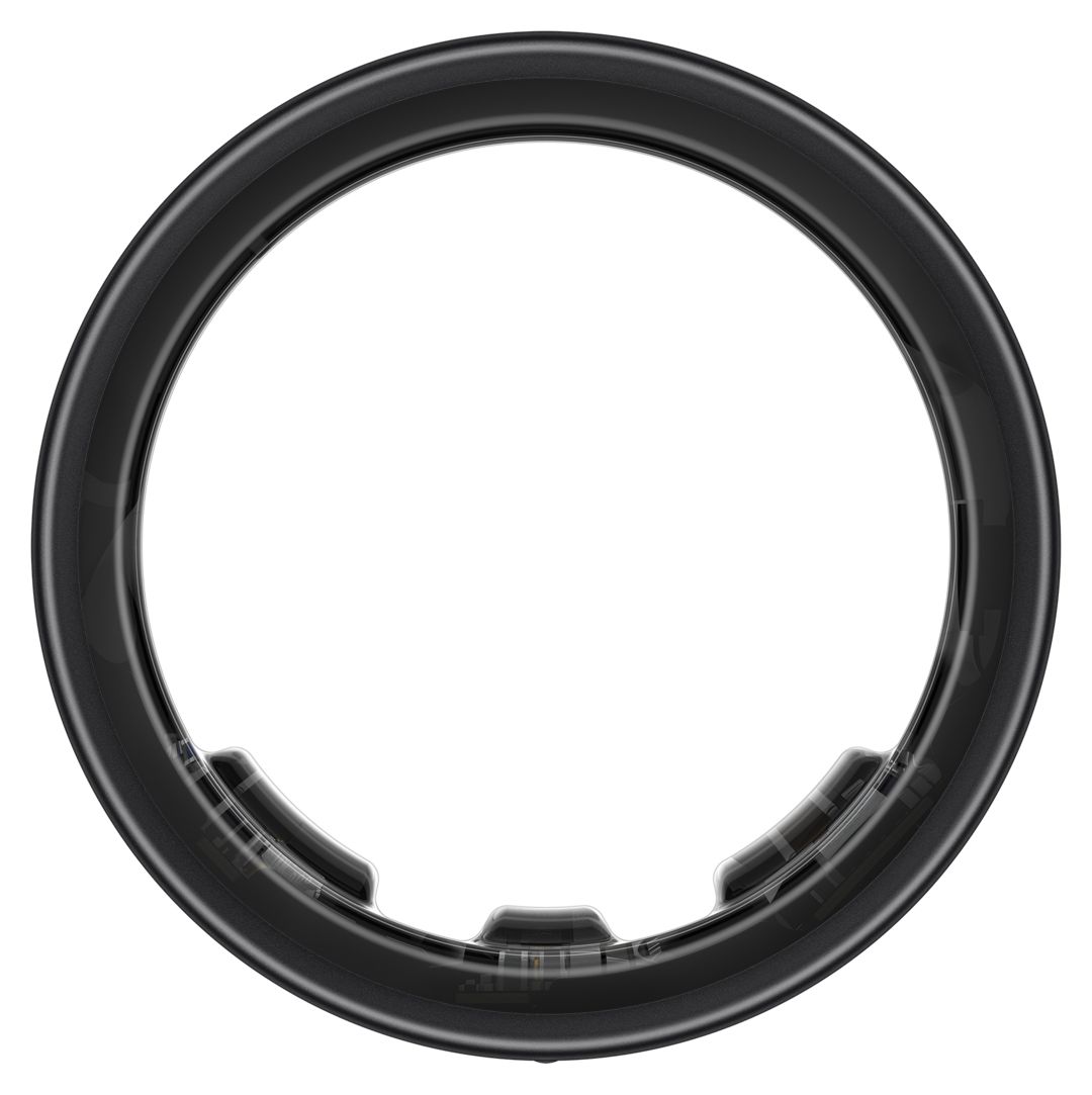 Galaxy Ring Smart Ring Größe 15  (Schwarz) 