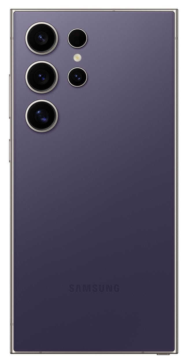 Galaxy S24 Ultra 256 GB 5G Smartphone 17,3 cm (6.8 Zoll) 3,1 GHz Android 200 MP Vierfach Kamera Dual Sim WiFi 7  (Titan, Violett) 