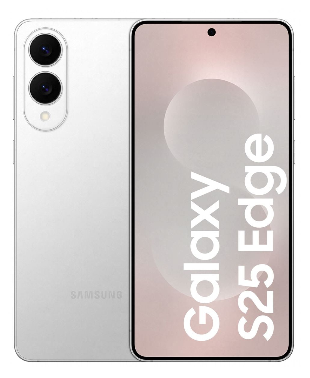 Galaxy S25 Edge 512 GB 5G Smartphone 17 cm (6.7 Zoll) Android 200 MP Dual Kamera Dual Sim WiFi 7 (Titanium Silver) 
