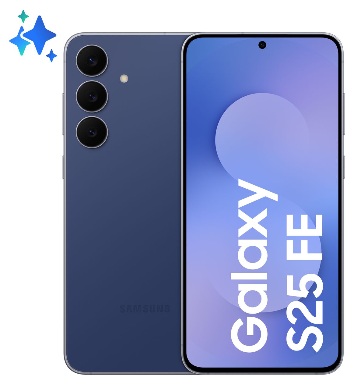 Galaxy S25 FE 256 GB 5G Smartphone 17 cm (6.7 Zoll) Android 50 MP Dreifach Kamera Dual Sim WiFi 6E  (Navy) 