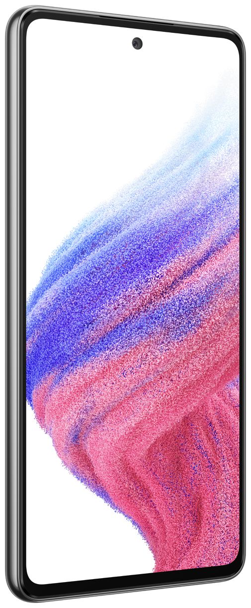 Galaxy A53 5G Smartphone 16,5 cm (6.5 Zoll) 128 GB Android 64 MP Vierfach Kamera Dual Sim (Awesome Black) 