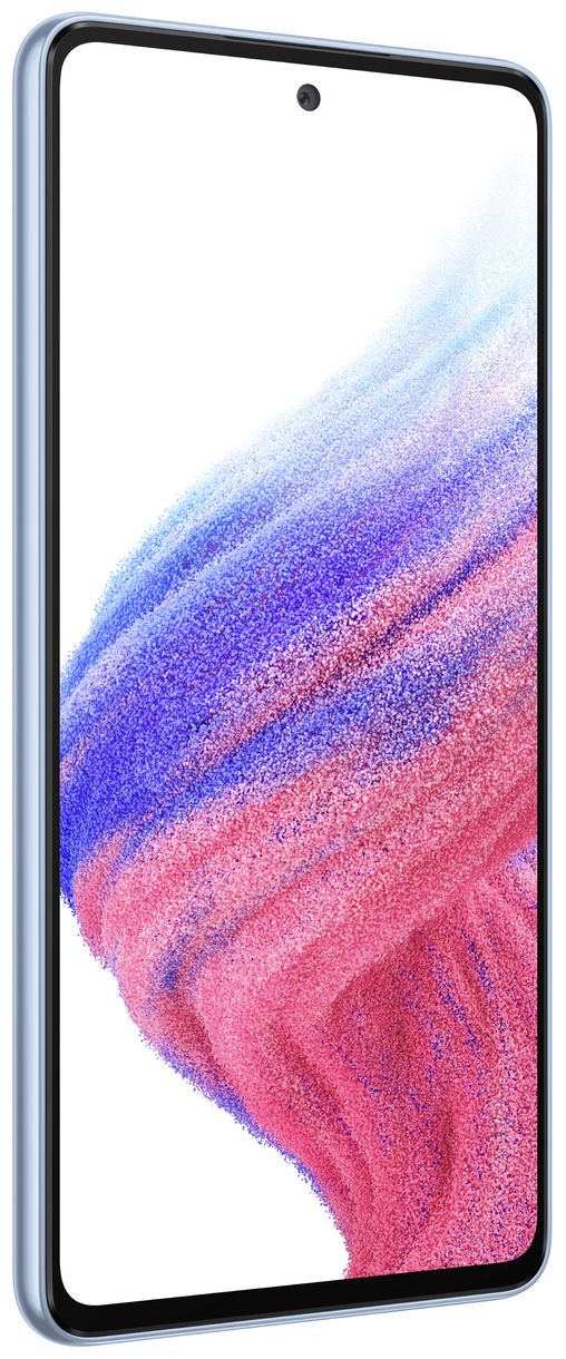 Galaxy A53 5G Smartphone 16,5 cm (6.5 Zoll) 128 GB Android 64 MP Vierfach Kamera Dual Sim (Awesome Blue) 