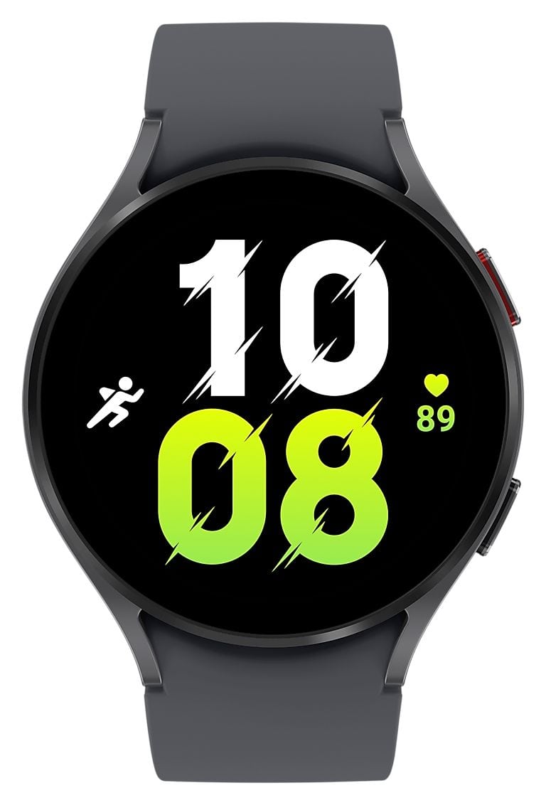 Galaxy Watch5 Digital 44 mm Smartwatch Rund IP68  (Graphit) 