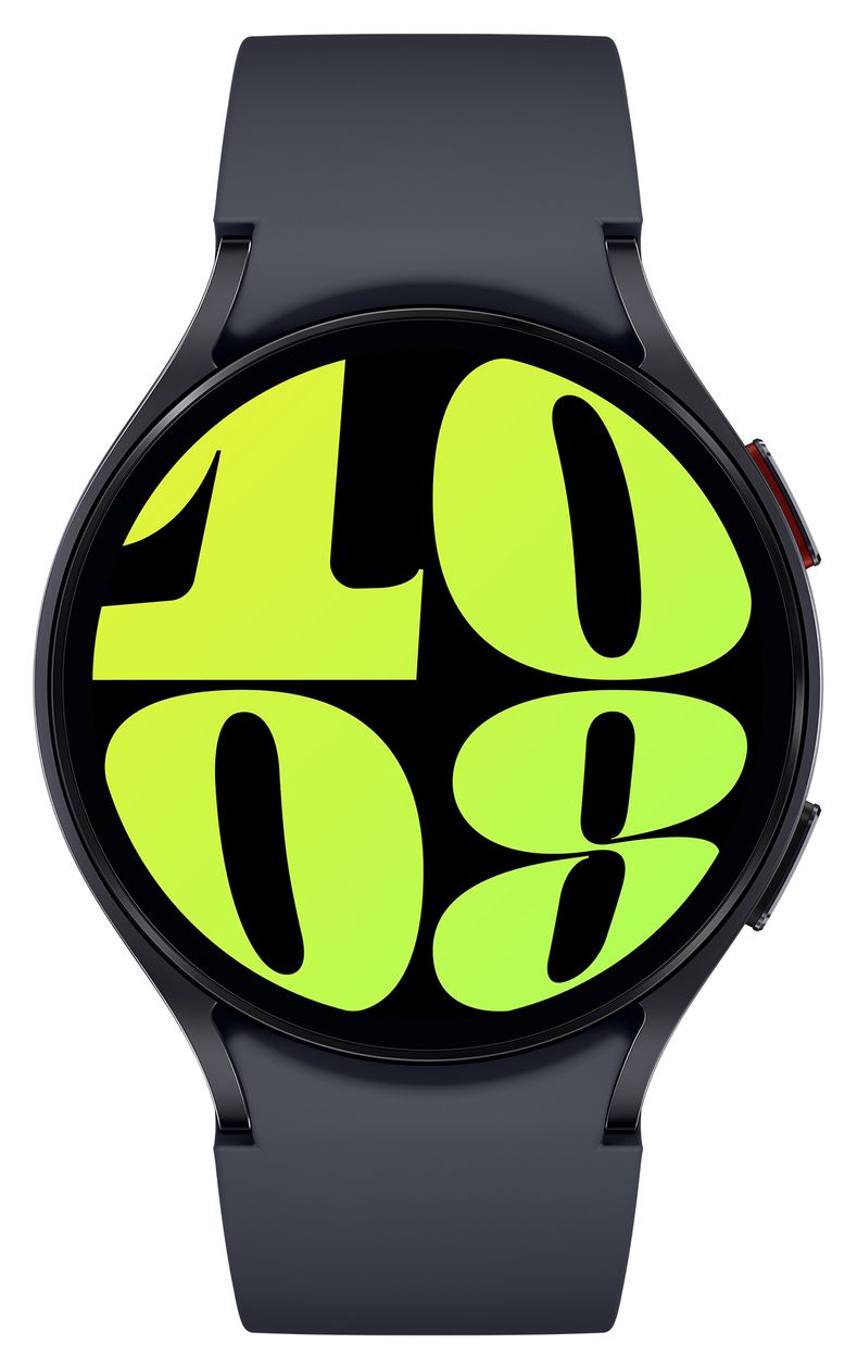 Galaxy Watch6 Digital 44 mm Smartwatch Rund IP68 40 h 4G  (Graphit) 
