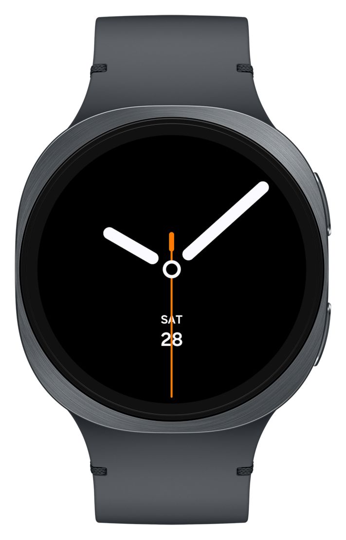 Galaxy Watch8 44 mm M/L Smartwatch Rund IP68 40 h  (Graphit) 
