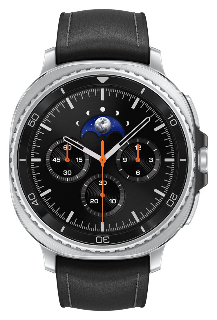Galaxy Watch8 Digital 46 mm Smartwatch Rund IP68 30 h 327 ppi 4G  (Silber) 