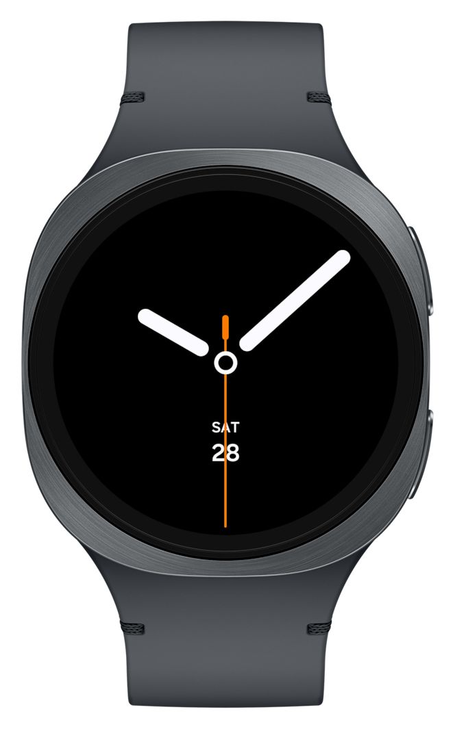 Galaxy Watch8 40 mm Smartwatch Rund IP68 327 ppi 4G  (Graphit) 