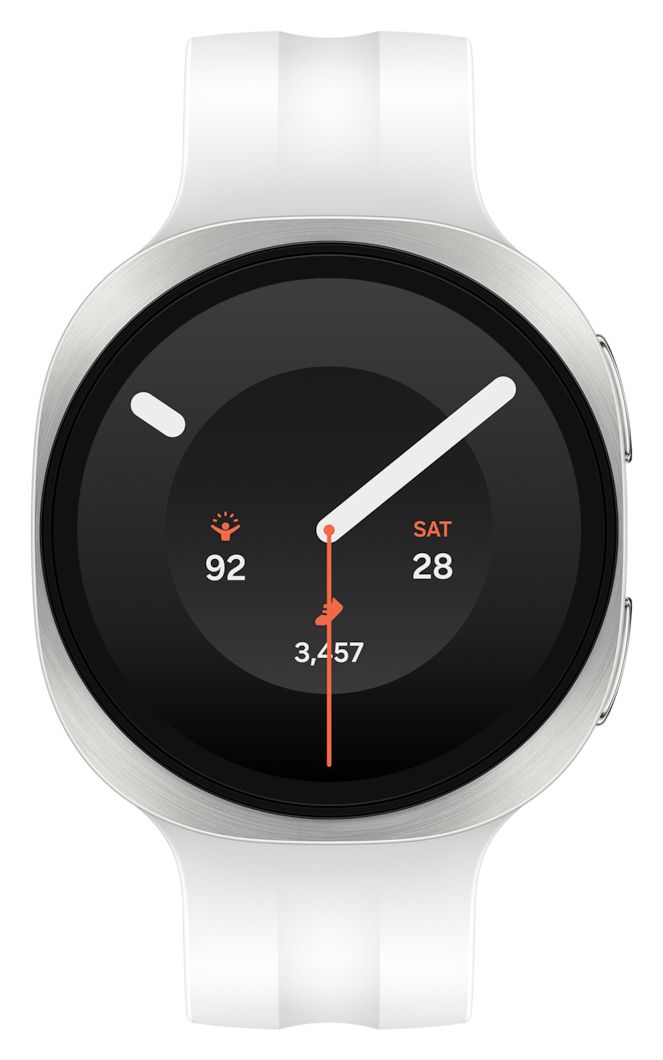 Galaxy Watch9 Digital 40 mm Smartwatch Rund IP68 40 h 327 ppi 4G  (Silber) 