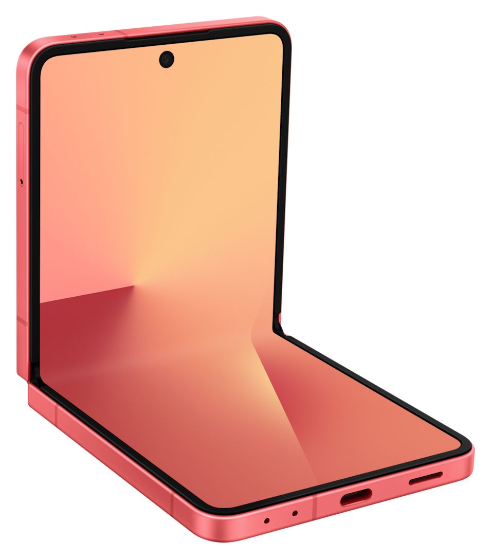 Galaxy Z Flip7 256 GB 5G Smartphone 17,5 cm (6.9 Zoll) 2,74 GHz Android 50 MP Dual Kamera Dual Sim WiFi 7 (Coralred) 