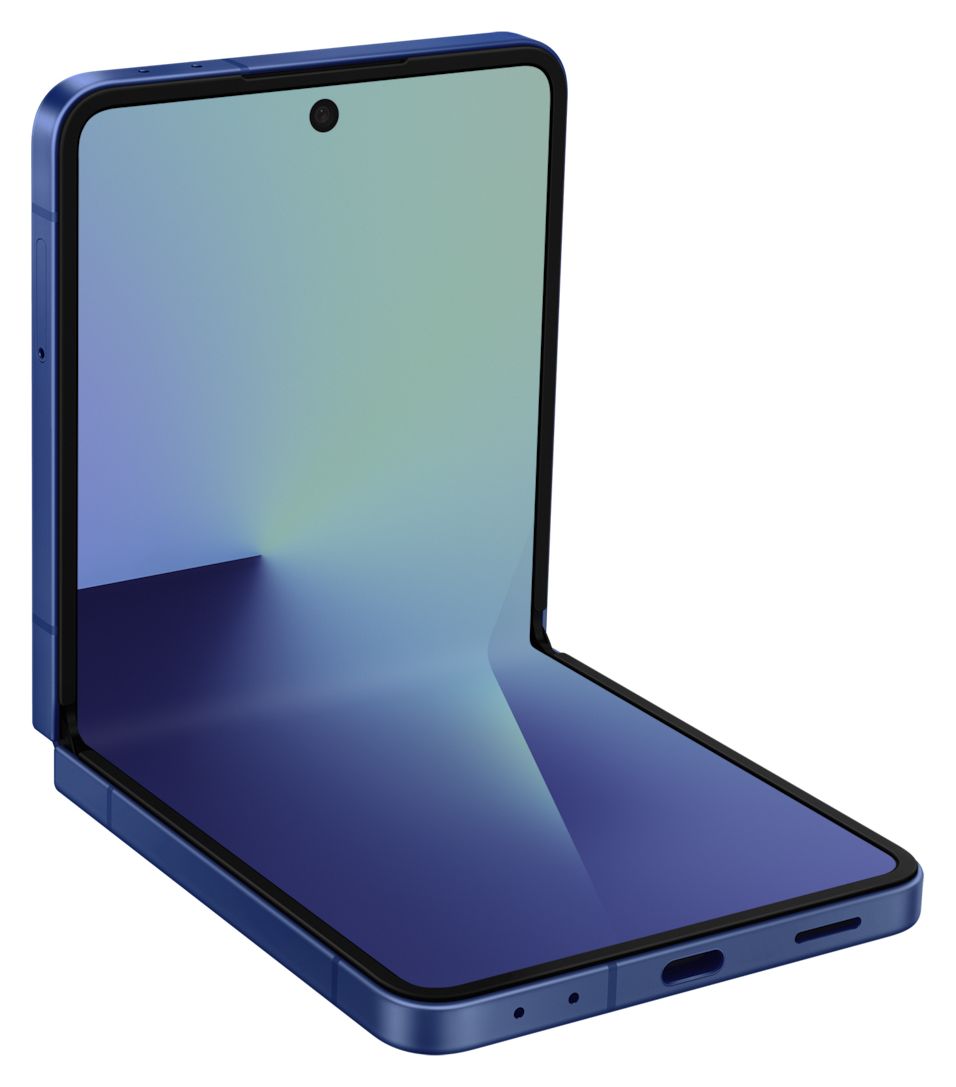 Galaxy Z Flip7 512 GB 5G Smartphone 17,5 cm (6.9 Zoll) 2,74 GHz Android 50 MP Dual Kamera Dual Sim WiFi 7 (Blue Shadow) 