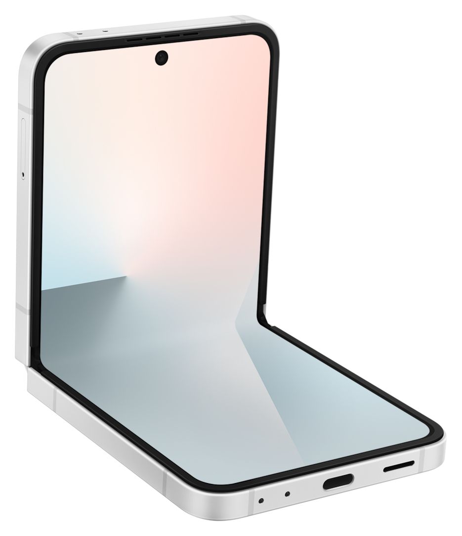 Galaxy Z Flip7 FE 128 GB 5G Smartphone 17 cm (6.7 Zoll) 2,9 GHz Android 50 MP Dual Kamera Dual Sim WiFi 6  (Weiß) 