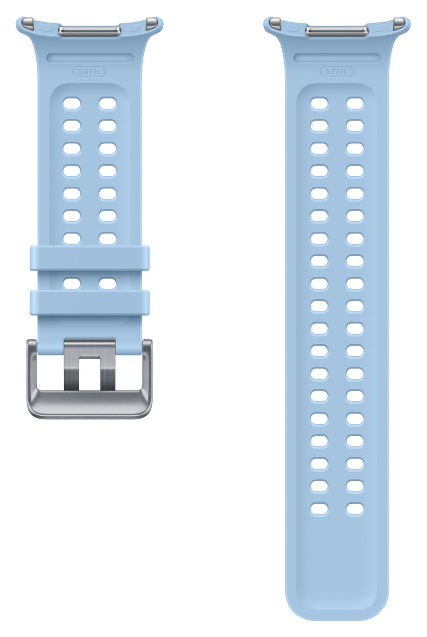 Marine Band Armband  50 mm Samsung Galaxy Watch Ultra2  (Blau) 