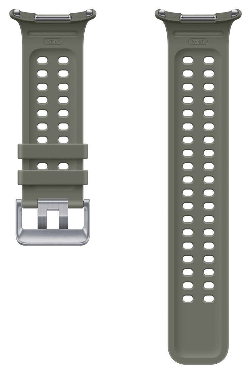 Marine Band Armband  50 mm Samsung Galaxy Watch Ultra2  (Olive) 