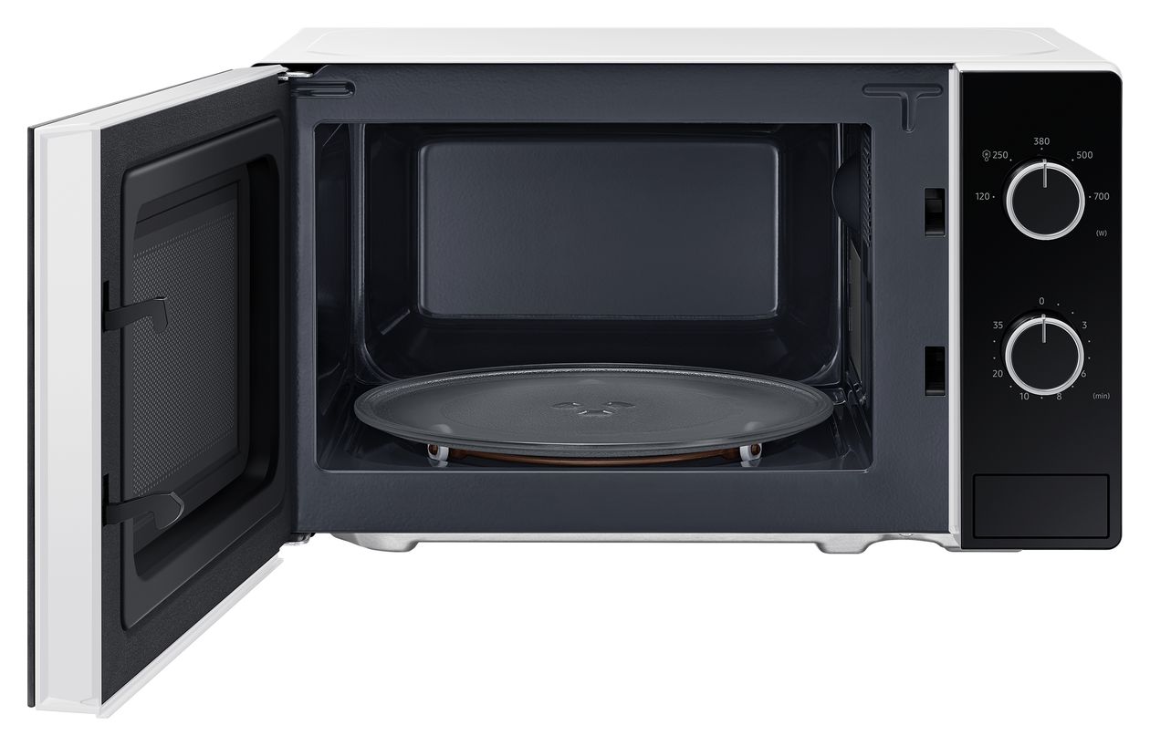 MS20A3010AH Freistehende Mikrowelle 700 W Größe: klein 5 Stufen  (Schwarz, Weiß) 