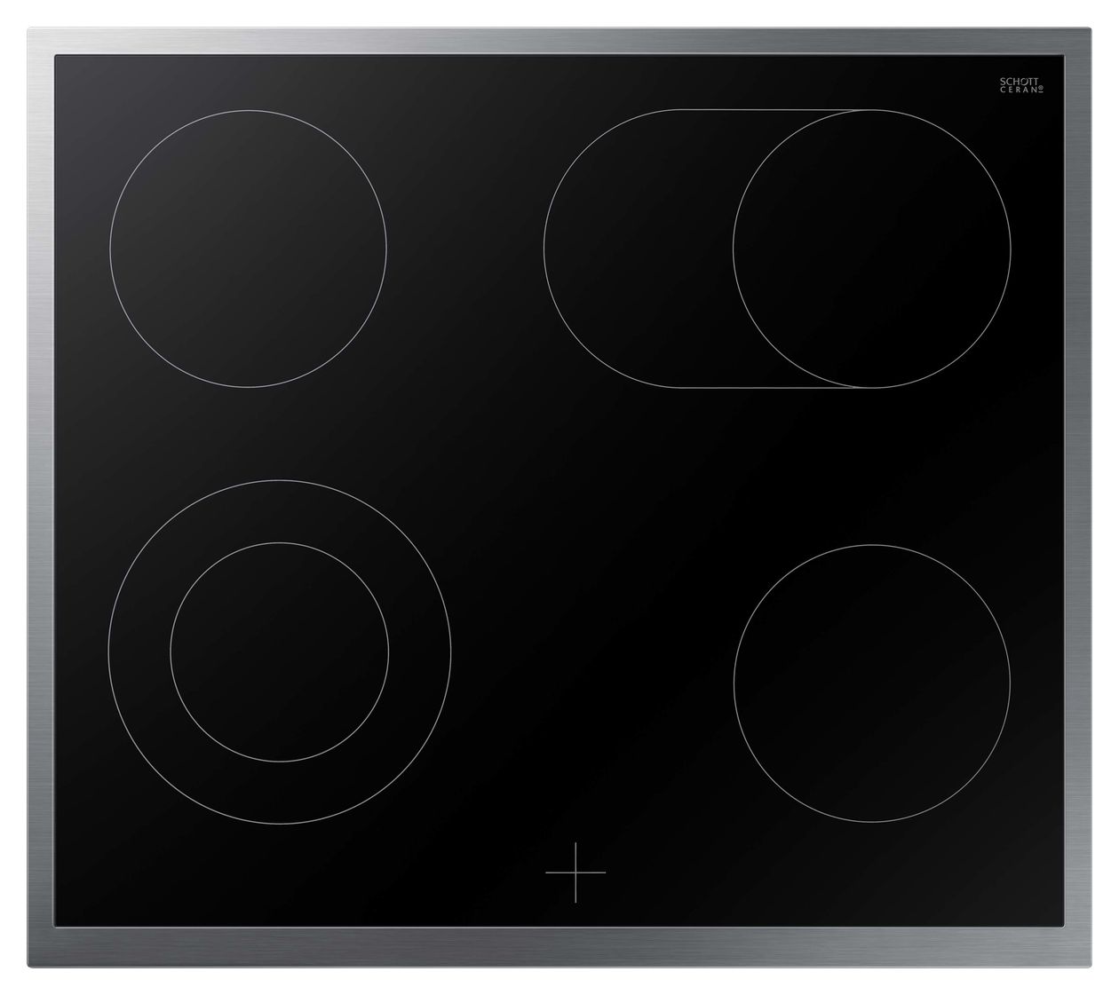 NZ64R3525CK/EG herdgebundenes 60 cm Glaskeramik Kochfeld/Herdplatte 4 Zone(n) 