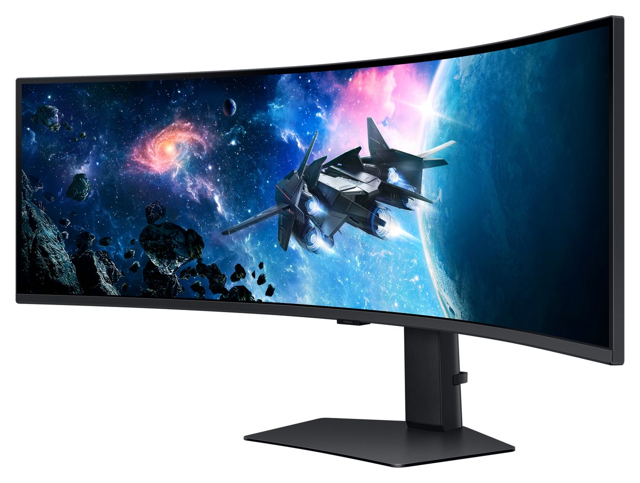 Odyssey G9 LS49CG954EUXEN Quad HD Monitor 124,5 cm (49 Zoll) 32:9 1 ms 450 cd/m²  (Schwarz) 