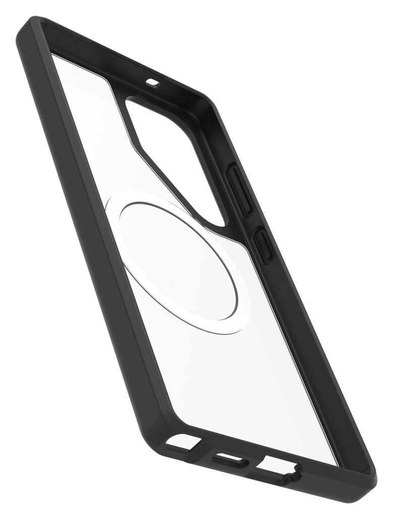 Otterbox React Magnet Case Cover für Samsung Galaxy S25+ (Schwarz, Transparent) 
