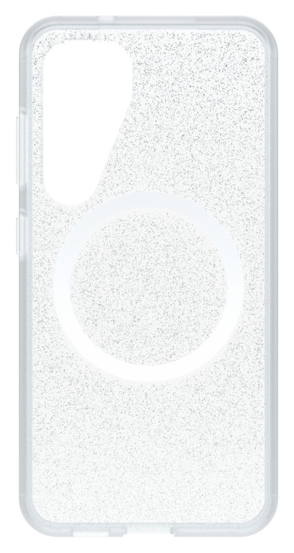 Otterbox React Series Case mit Magnet Cover für Samsung Galaxy S25 (Schwarz, Transparent) 