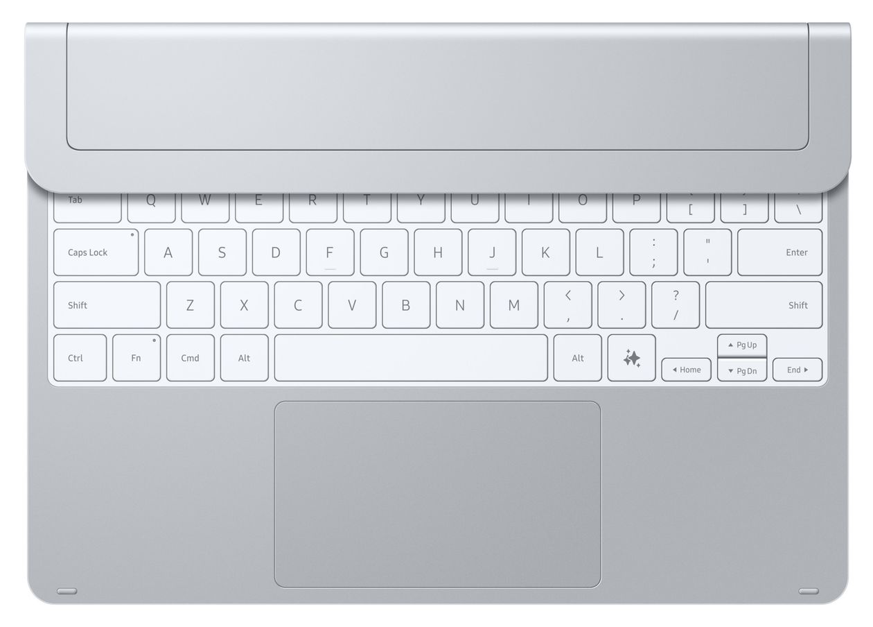 Pro Keyboard für Samsung Galaxy Tab S12+  (Silber) 