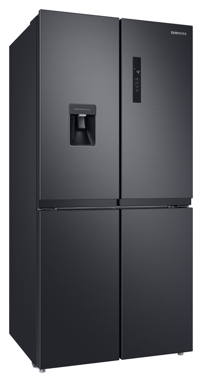 RF48A401EB4EF Side-by-Side Kühl-/ Gefrierkombination French Door 298 kWh NoFrost 1793 mm x 833 mm  (Anthrazit) 