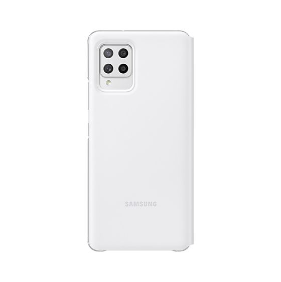 S View Wallet Cover Geldbörsenhülle für Samsung Galaxy A42 5G  (Weiß) 