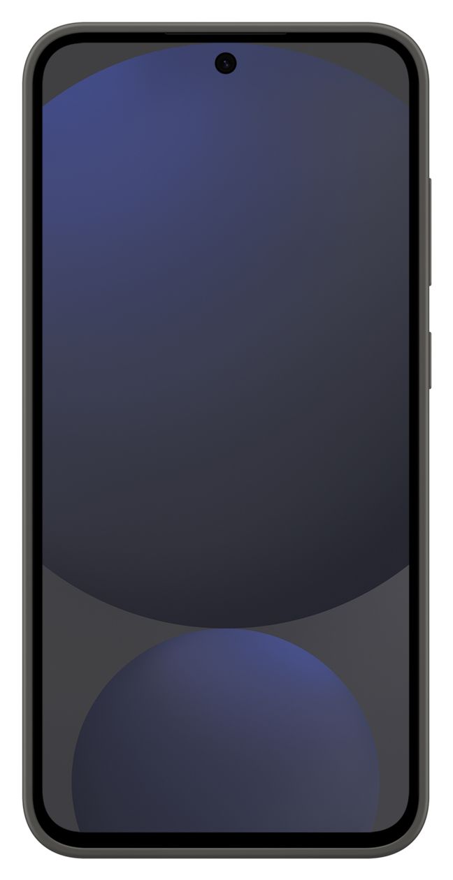 Silicone Case Cover für Samsung Galaxy S24 FE  (Schwarz) 