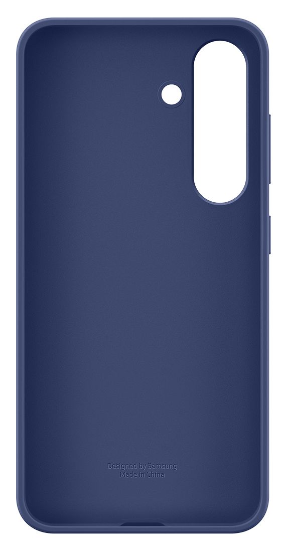 Silicone Case Cover für Samsung Galaxy S25  (Blau) 