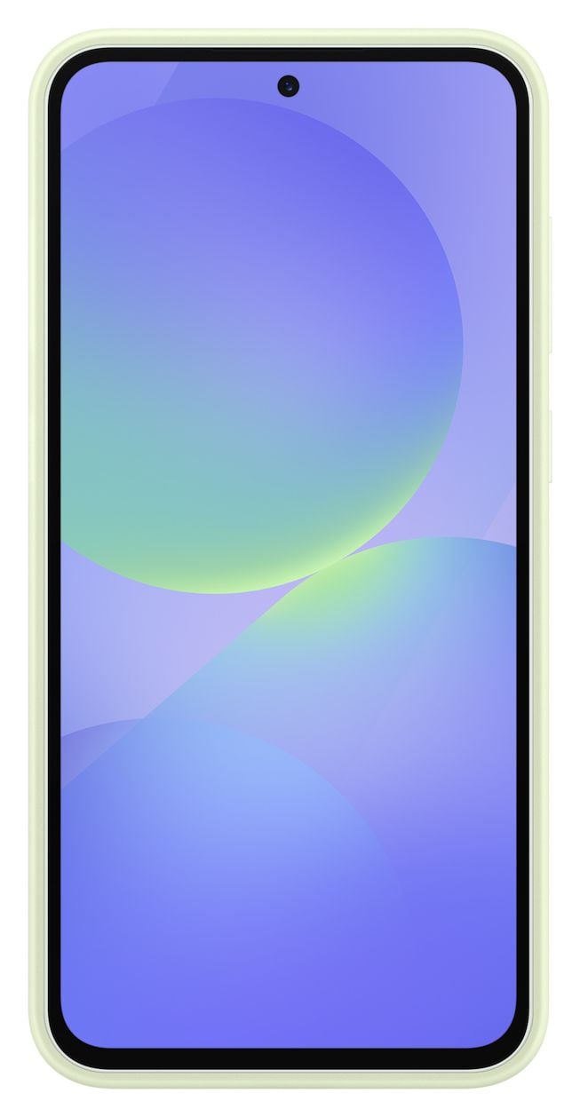 Silicone Case Cover für Samsung Galaxy A36 5G  (Hellgrün) 