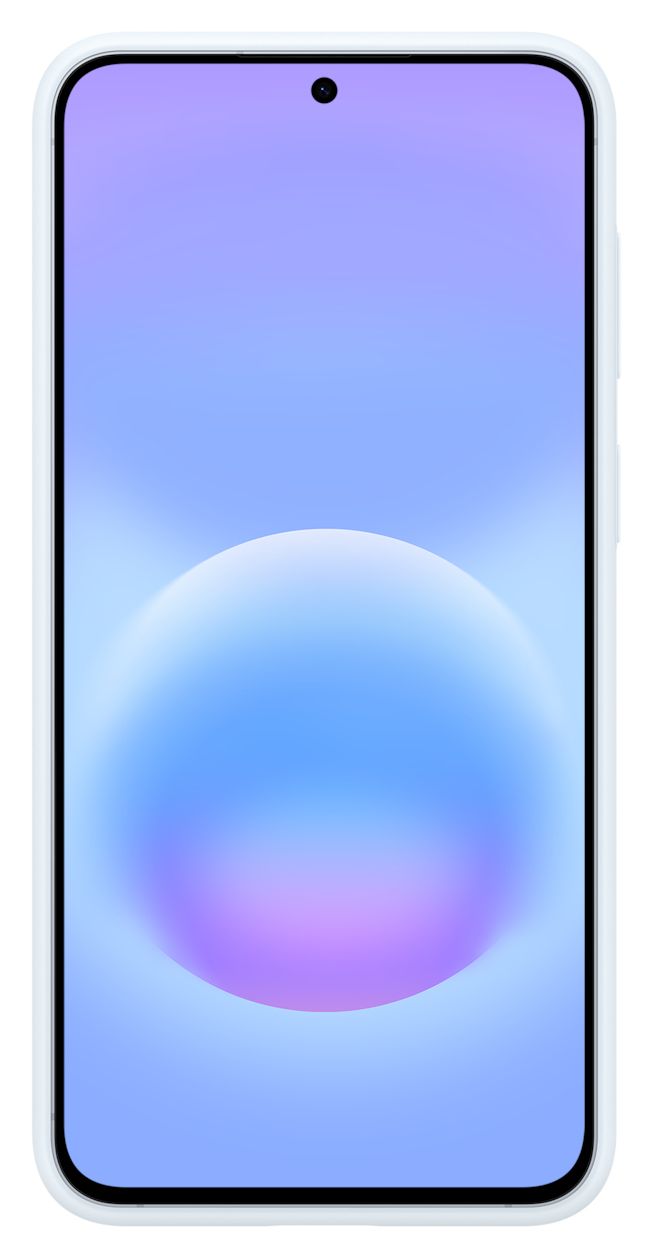 Silicone Case Cover für Samsung Galaxy A57 5G  (Hellblau) 
