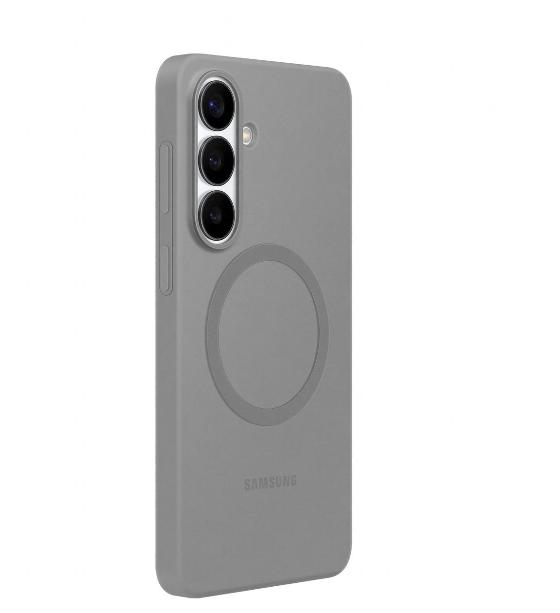 Silicone Magnet Case Cover für Samsung Samsung S26 Plus  (Grau) 
