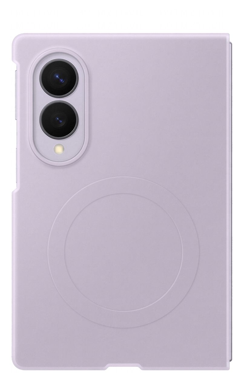 Silicone Magnet Case Cover für Samsung Z Fold8  (Violett) 