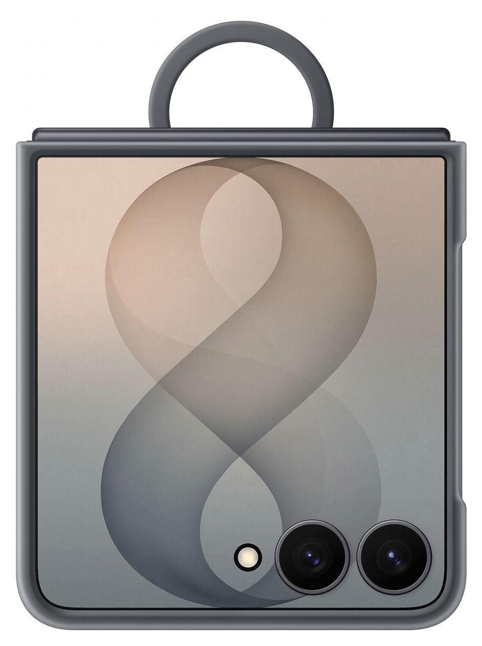 Silicone Magnet Case Cover für Samsung Z Flip8  (Schwarz) 