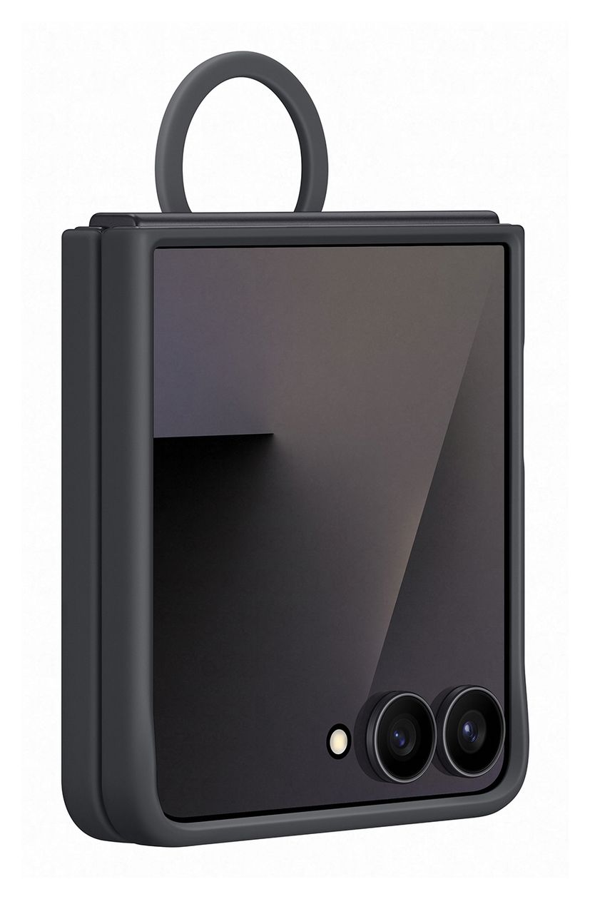 Silicone Ring Case Cover für Samsung Samsung  (Schwarz) 